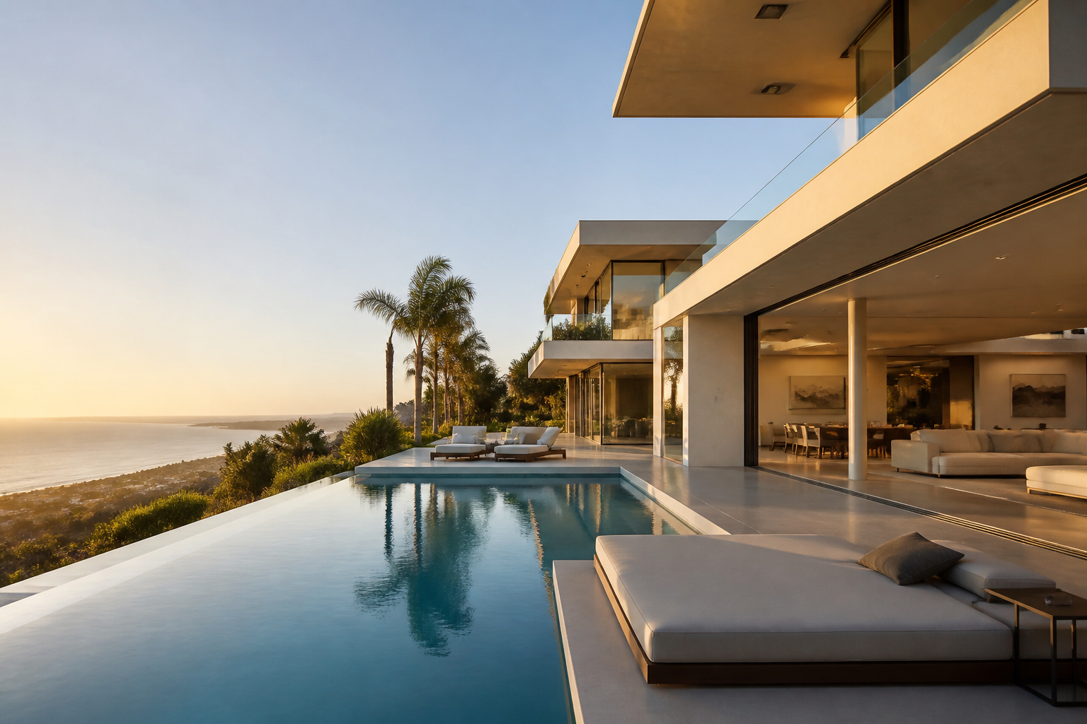 Coastal Infinity Pool Villa